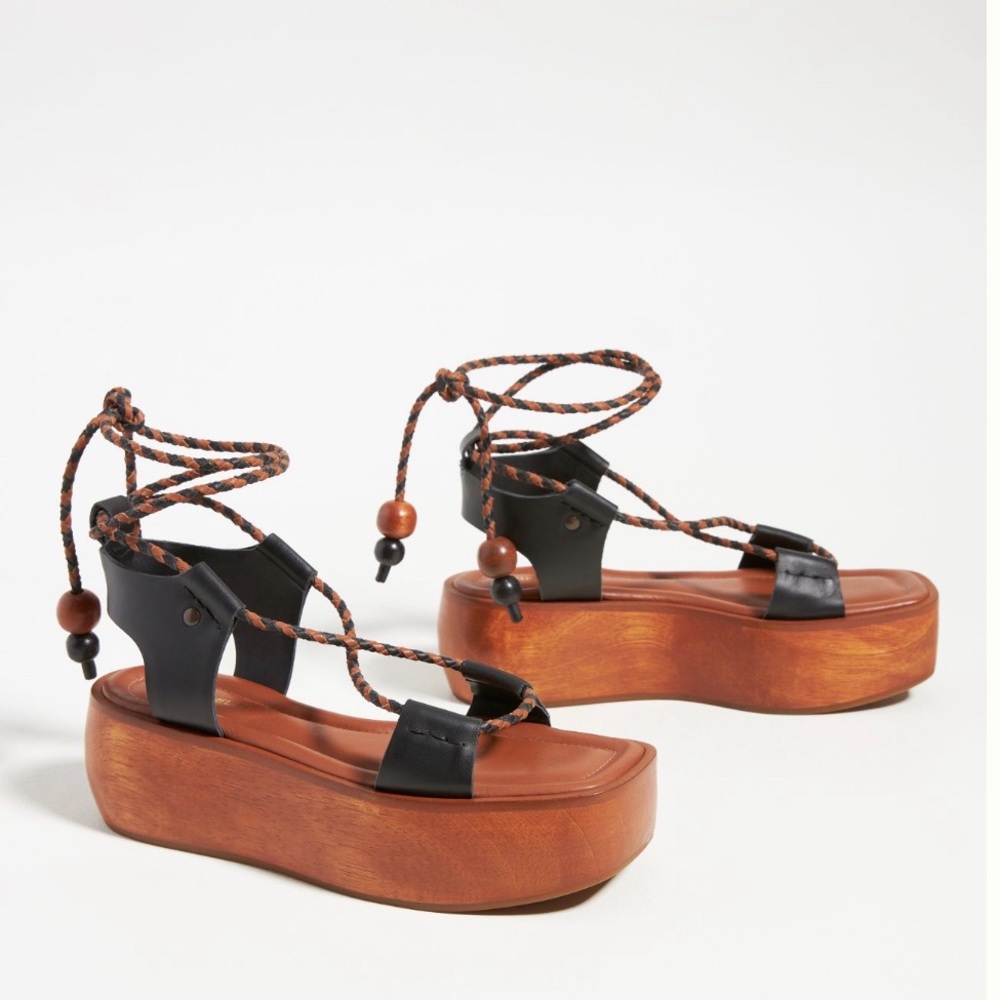 ISO The Odells Platform Wooden Sandal